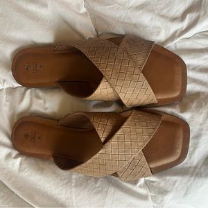 Call It Spring Criss Cross Sandals